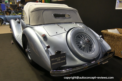 1938 Delahaye 135 M Figono & Falaschi -exhibit D Tessier 